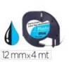 Cinta Letratag Negro/Azul Q-connect