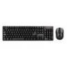 SET TECLADO + RATON INALAMBRICO Q-CONNECT 2.4G COLOR NEGRO COMPATIBLE WINDOWS 98 / NT / ME / 2000 / XP / 7 /