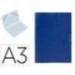 Carpetas de gomas carton Liderpapel Din A3 azul