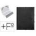 Carpeta clasificadora Paper Coat Liderpapel folio negro