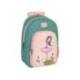 MOCHILA ESCOLAR SAFTA ADAPTABLE A CARRO MIRABELLE SWAN LAKE 460X300X140 MM POLIESTER