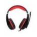 AURICULAR MARCA Q-CONNECT GAMING CON MICROFONO AJUSTABLE E ILUMINACION LED COLOR NEGRO