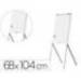 PIZARRA BLANCA MARCA ROCADA PARA CONFERENCIAS LACADA MAGNETICA METALICA CON BRAZO EXTENSIBLE LATERAL PARA 2 HOJAS 68X104 CM
