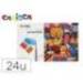 ACUARELA MARCA CARIOCA PLUS CAJA DE 24 UNIDADES COLORES SURTIDOS