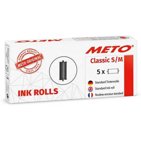 RODILLO ENTINTADOR MARCA METO CLASSIC S/M CAJA DE 5 UNIDADES