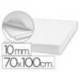 CARTON PLUMA LIDERPAPEL COLOR BLANCO DOBLE CARA 70X100CM ESPESOR 10 MM