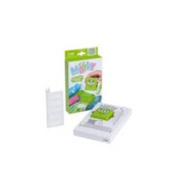 SELLO MARCADOR DE ROPA MARKY INFANTIL COLOR VERDE INCLUYE TINTA KIT DE ETIQUETAS Y CINTA TERMOADHESIVA