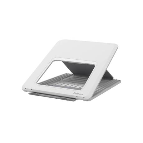 SOPORTE ELEVADOR MARCA FELLOWES BREYTA PARA PORTATIL 14" PLASTICO RECICLADO COLOR BLANCO 14X235X268 MM