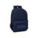 MOCHILA ESCOLAR SAFTA ADAPTABLE A CARRO KAPPA BLUE NIGHT 140X300X460 MM POLIESTER