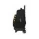 MOCHILA SAFTA GRANDE CON RUEDAS COMPACT EXTRAIBLE RECICLADA BLACKFIT8 ZONE 220X330X450 MM POLIESTER