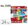 Rotulador Carioca Jumbo grueso lavable caja de 24 rotuladores