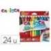 Rotulador Carioca Jumbo grueso lavable caja de 24 rotuladores