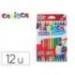 Rotulador Carioca Birello Duo grueso y fino caja de 12 rotuladores