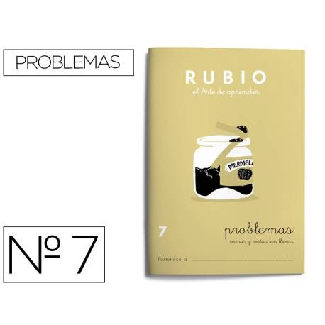 Cuaderno Rubio Problemas nº 7 Sumar y restar sin llevar