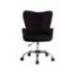 SILLA MARCA Q-CONNECT ESCRITORIO MES SINA BASE METALICA ALT MAX 960 ANC 570 PROF 620 RUEDAS PREMIUM COLOR NEGRO