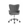SILLA MARCA Q-CONNECT ESCRITORIO MES SINA BASE METALICA ALT MAX 960 ANC 570 PROF 620 RUEDAS PREMIUM COLOR GRIS