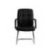 SILLA MARCA Q-CONNECT ESCRITORIO PIA VE SIMIL PIEL BASE METALICA ALT MAX 1050 ANC 610 PROF 680 COLOR NEGRO