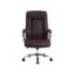 SILLA MARCA Q-CONNECT DIRECCION VERO NA SIMIL PIEL BASE METALICA ALT MAX 1210 ANC 650 PROF 730 MM RUEDAS PREMIUM COLOR MARRON