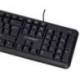 TECLADO Q-CONNECT CON CABLE 1,35 MT NEGRO