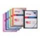 CARPETA PARDO ESCAPARATE CON ESPIRAL 40 FUNDAS FOLIO PERSONALIZABLE LILA