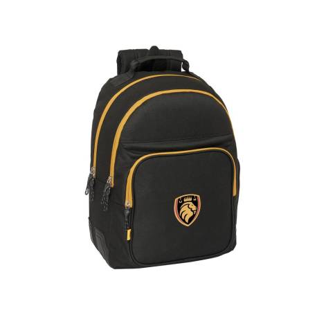 MOCHILA SAFTA DOBLE CON CANTONERAS ADAPTABLE A CARRO KINGS LEAGUE ULTIMATE MOSTOLES 420X320X150 MM POLIESTER