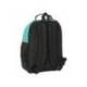 MOCHILA SAFTA DOBLE CON CANTONERAS ADAPTABLE A CARRO KINGS LEAGUE EL BARRIO 420X320X150 MM POLIESTER
