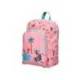 MOCHILA ESCOLAR LIDERPAPEL INFANTIL SAFARI DISEÑO CEBRA COLOR ROSA 330X100X250 MM