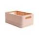 CAJA PLEGABLE EXACOMPTA MIDI SKANDI POLIPROPILENO RECICLADO NUDE 276X188X120 MM