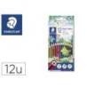 Lapices de 12 colores Staedtler Wopex ecologico