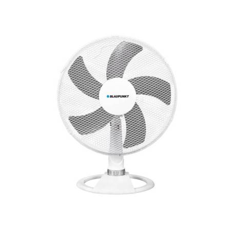 VENTILADOR MARCA BLAUPUNKT SOBREMESA 5 ASPAS 3 VELOCIDADES 40CM 50 W