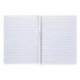 CUADERNO ESPIRAL LIDERPAPEL DIN A5 PAUTAGUIA TAPA PLASTICO 80H 90GR CUADRO PAUTADO 3 MM CON MARGEN VIOLETA