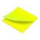 BLOC DE NOTAS ADHESIVAS QUITA Y PON Q-CONNECT 76X76 MM REMOVIBLE PLASTICO TRANSLUCIDO COLOR AMARILLO NEON CON