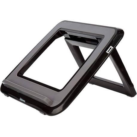 SOPORTE ELEVADOR FELLOWES I-SPIRE PORTATIL HASTA 17" AJUSTABLE 7 ANGULOS DIFERENTES NEGRO 320X286X42 MM