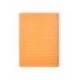 CUADERNO ESPIRAL LIDERPAPEL DIN A5 PAUTAGUIA TAPA PLASTICO 80H 90GR CUADRO PAUTADO 3MM NARANJA