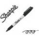 Rotulador Sharpie Permanente Negro Punta fina Caja 12 unidades