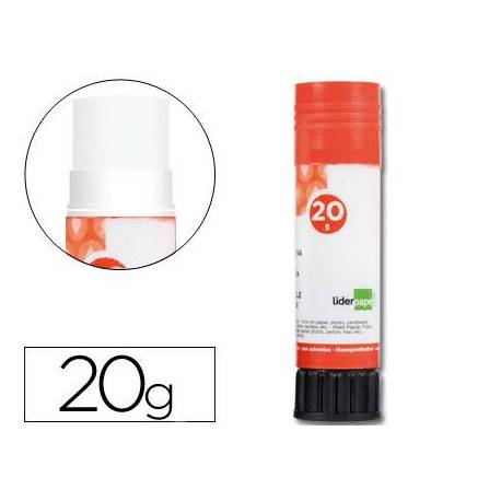 Pegamento en barra marca Liderpapel 20 gr