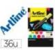 ROTULADOR MARCA ARTLINE FLUORESCENTE EK-660 EXPOSITOR DE 36 UNIDADES COLORES SURTIDOS
