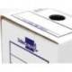 CAJA ARCHIVO DEFINITIVO LIDERPAPEL ECOUSE CARTON 100% RECICLADO FOLIO PROLONGADO 388X275X116MM 325G/M2