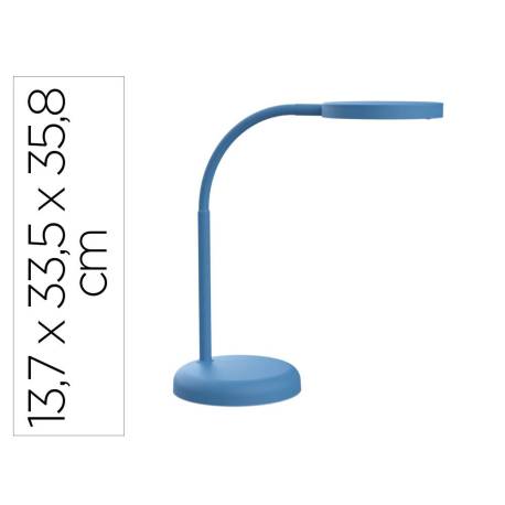 LAMPARA DE ESCRITORIO MAUL LED JOY AZUL 137X335X358 MM