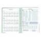 AGENDA ESPIRAL LIDERPAPEL SYROS A5 2025 DIA PAGINA COLOR VERDE PAPEL 60 GR CATALAN