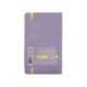 CUADERNO CON GOMILLA ANTARTIK NOTES TAPA BLANDA DIN A6 RAYAS MORADO Y AMARILLO 100 HOJAS 80 GR FSC