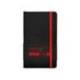 CUADERNO CON GOMILLA ANTARTIK NOTES TAPA BLANDA A6 HOJAS LISAS NEGRO Y ROJO 100 HOJAS 80 GR FSC