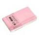 CUADERNO CON GOMILLA ANTARTIK NOTES TAPA BLANDA DIN A6 CUADRICULA ROSA PASTEL 100 HOJAS 80 GR FSC