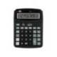 CALCULADORA LIDERPAPEL SOBREMESA XF39 12 DIGITOS SOLAR Y PILAS NEGRO 190X140X32 MM 40% PLASTICO