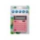 CALCULADORA LIDERPAPEL SOBREMESA XF23 10 DIGITOS SOLAR Y PILAS ROSA 127X105X24 MM