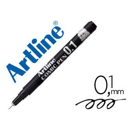 Rotulador Negro Artline EK-2805 Calibrado Micrométrico 0,1 mm