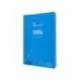 CUADERNO ESPIRAL LIDERPAPEL DIN A4 PAUTAGUIA TAPA PLASTICO 80H 90GR CUADRO PAUTADO 3MM CON MARGEN AZUL