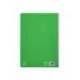 CUADERNO ESPIRAL LIDERPAPEL DIN A4 PAUTAGUIA TAPA DURA 80H 90 GR CUADRO PAUTADO 2,5MM VERDE