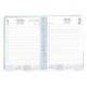 AGENDA ESPIRAL LIDERPAPEL SYROS A5 2025 DÍA PÁGINA AZUL PAPEL 60 GR