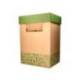 CONTENEDOR PAPELERA RECICLAJE MARCA LIDERPAPEL ECOUSE CARTON 100% RECICLADO Y RECICLABLE 70 LITROS 450X350X650 MM